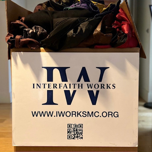 Interfaith Works Winter coat drop off