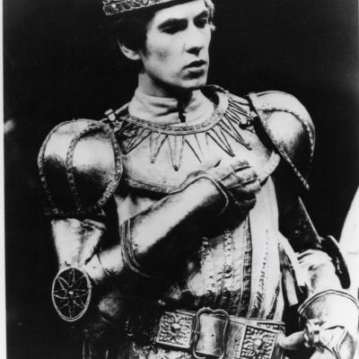 Ian McKellen in armor