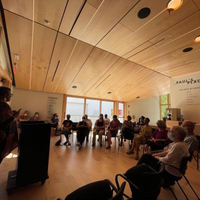 Lab Lobby during A Nice Indian Boy