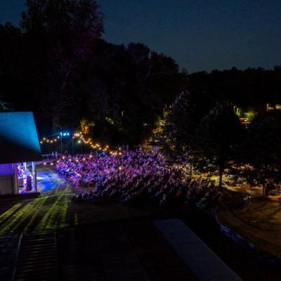 Root Family Stage Aerial 