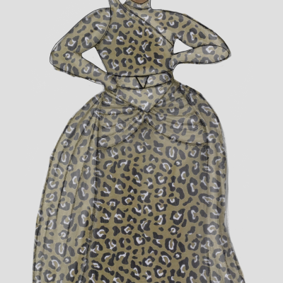 Dolly's Leopard Rendering 