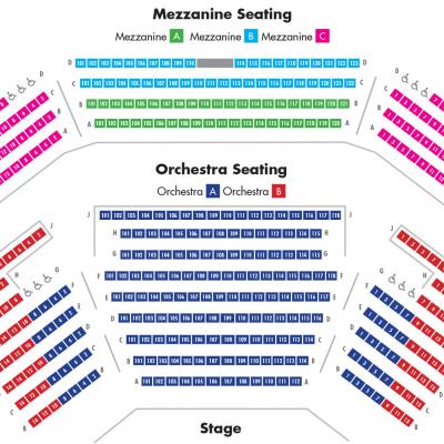 Map of Mainstage