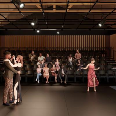 Interior of the Bernard Family Theatre