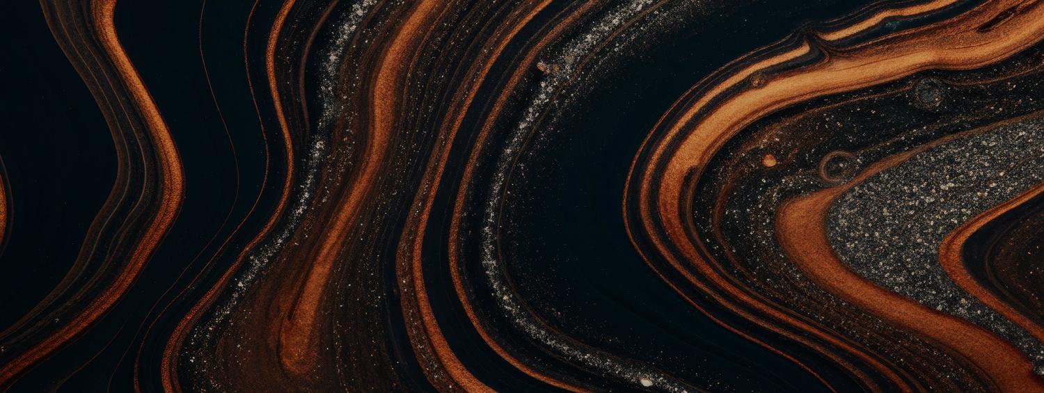 Gold and black decorative header