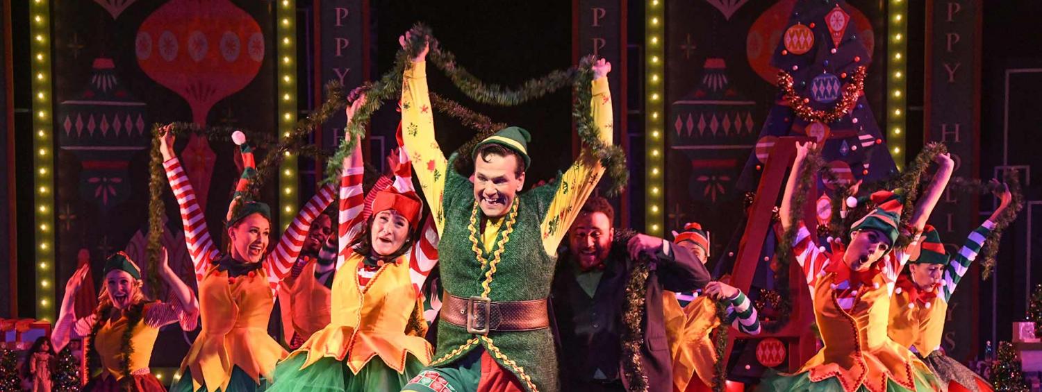 A production photo from Elf the Musical 