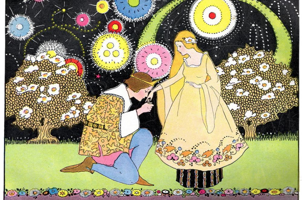 Beauty and her Prince as illustrated by Margaret Evans Price