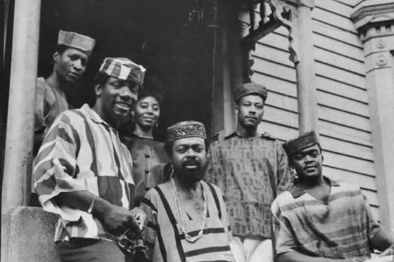 Amiri Baraka and other members of the Black Arts Movement 