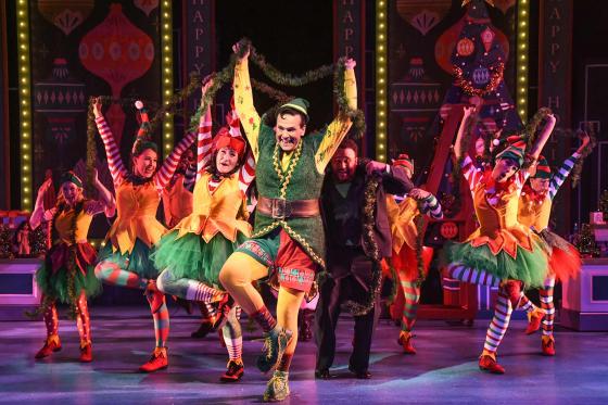 A production photo from Elf the Musical 