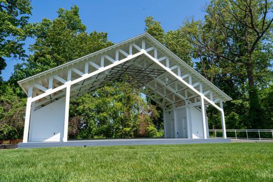 Root Family Stage at Omi's Pavilion